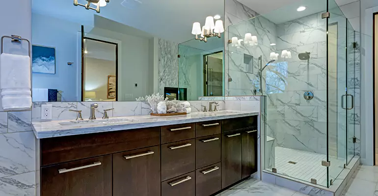 Partial Bathroom Reconstruction in Loudon