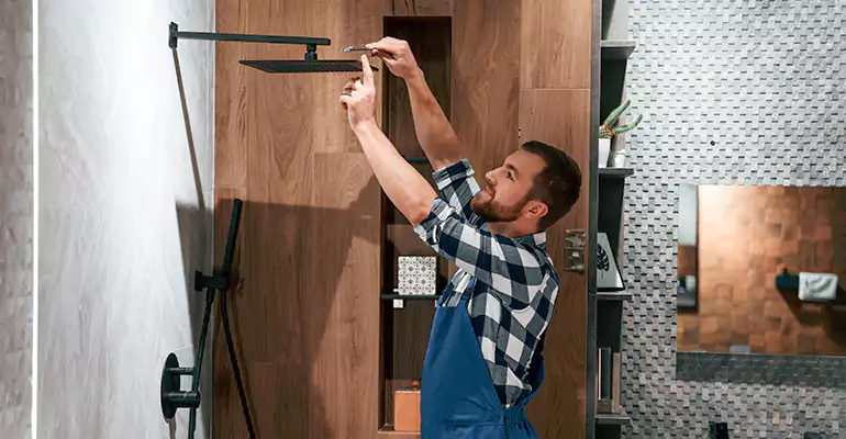 Local Shower Remodel in Loudon