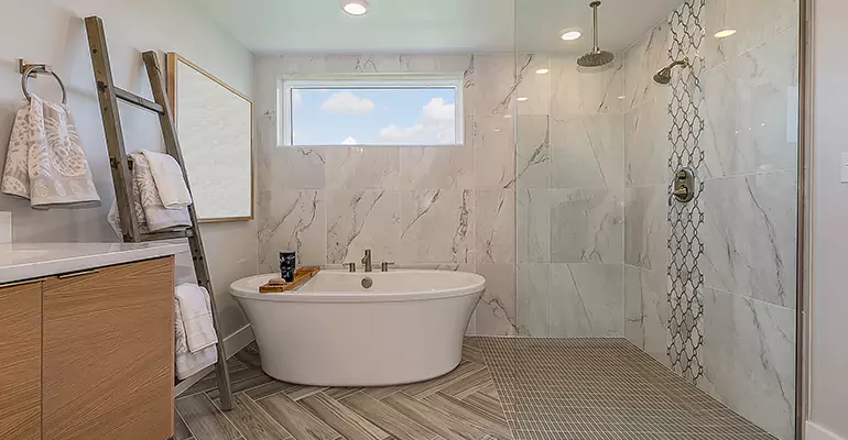 Luxury Master Bath Designs in Loudon